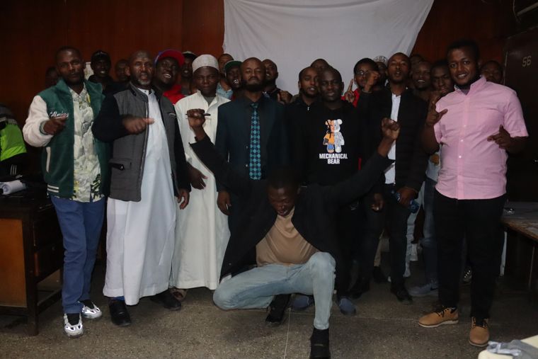 Members celebrating together